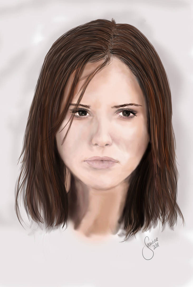 Speedpainting: Sophia Bush by janine83