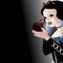 dark snow white with apple