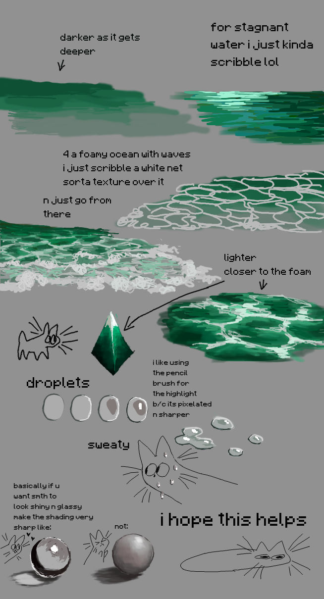 Water tutorial by POLYCHAETE on DeviantArt
