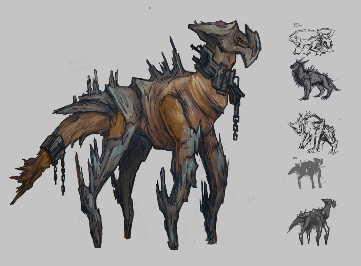 Creature Design by MossyFrog0 on DeviantArt