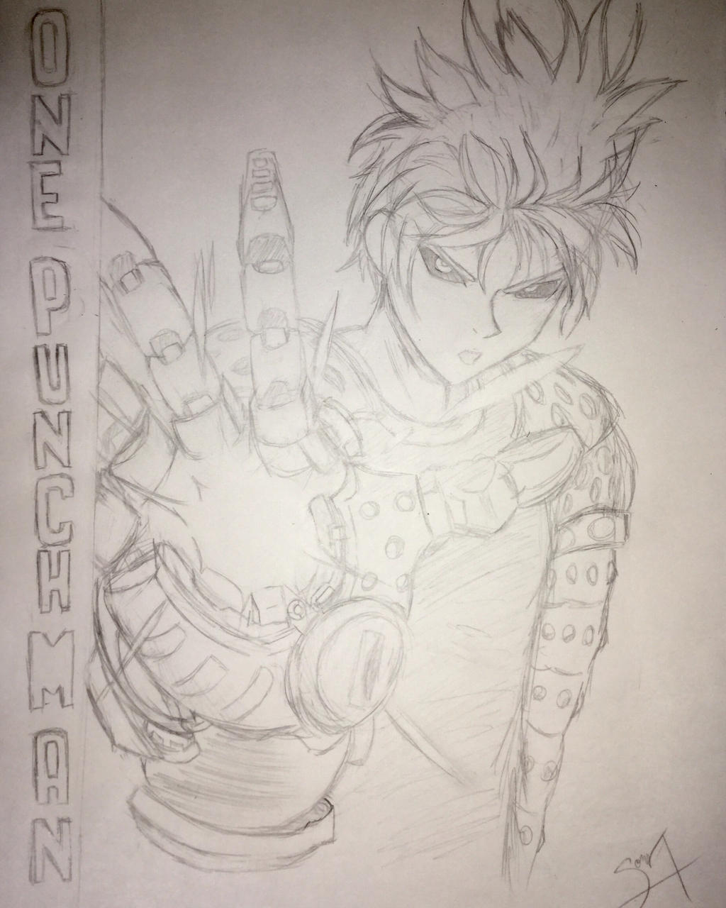 Genos from one punch man by Masterxiong11 on DeviantArt