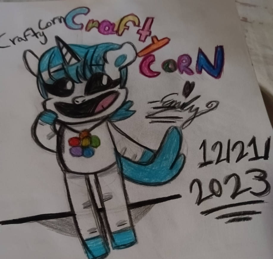 CraftyCorn (Smiling Critters) Fan-art by emilyiskawaii2 on DeviantArt