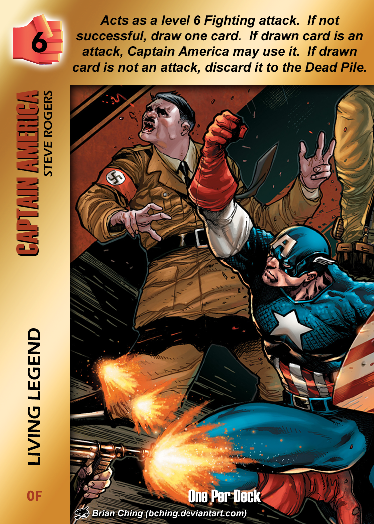 Captain America Special - Living Legend by overpower-3rd