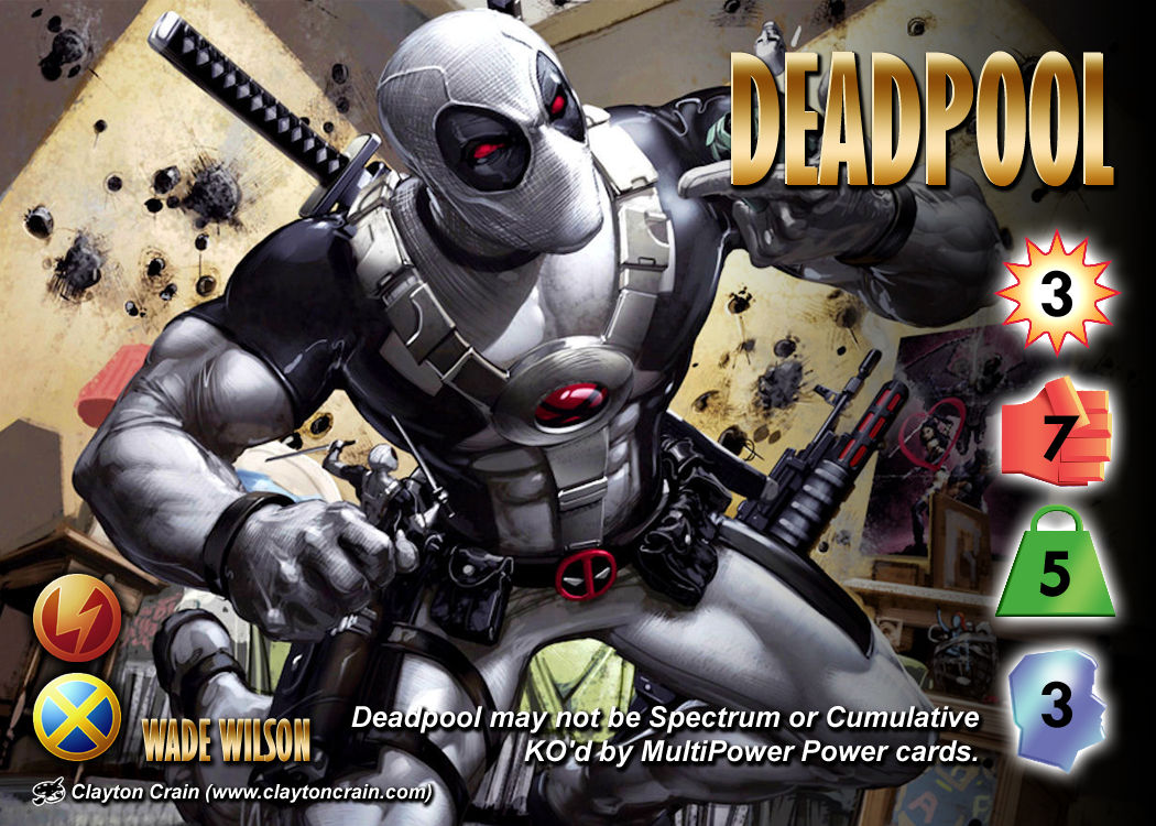 Deadpool (Wade Wilson) Character by overpower-3rd on DeviantArt