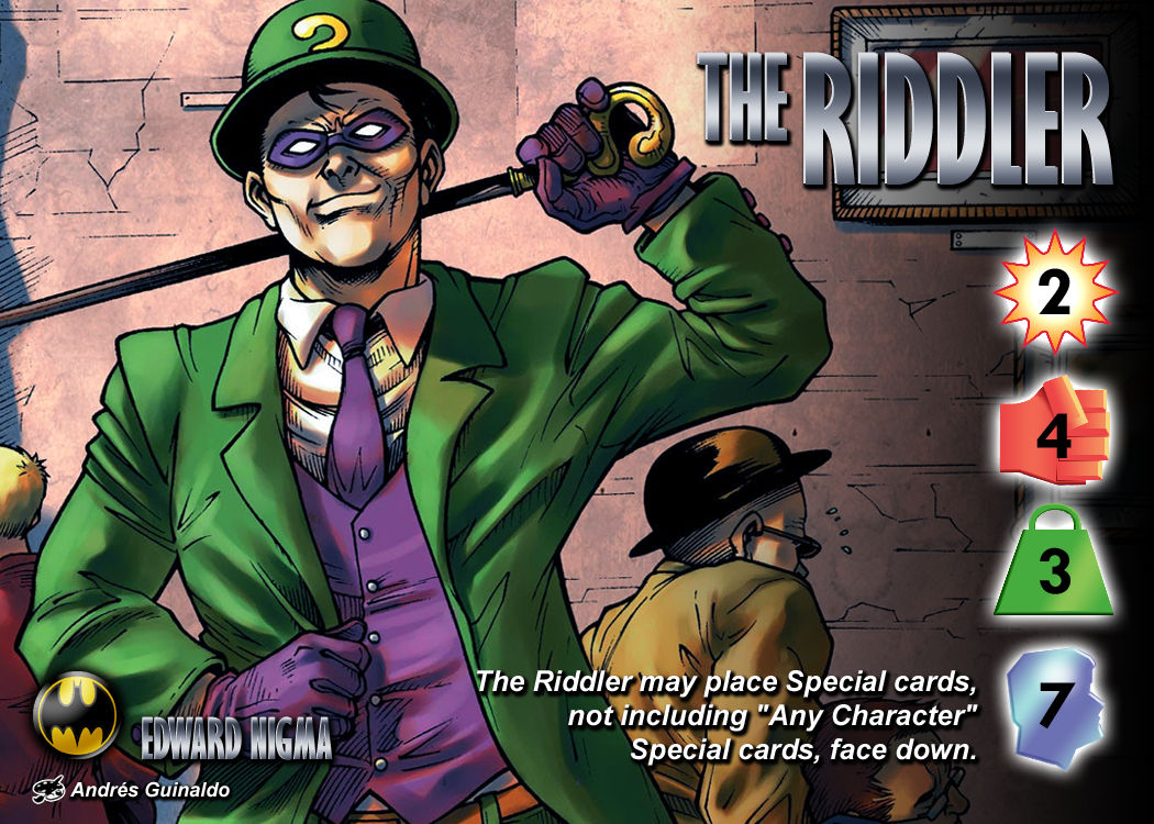 Ninja Riddler The Riddler (Edward Nigma) Character by overpower-3rd on DeviantArt