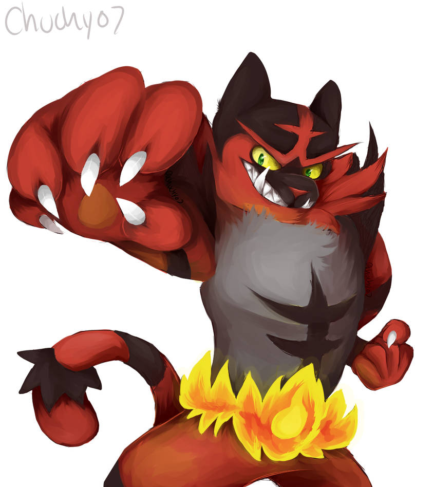 Incanroar Incineroar by chuchy07 on DeviantArt