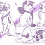 Purple Puppies -Adoptable-
