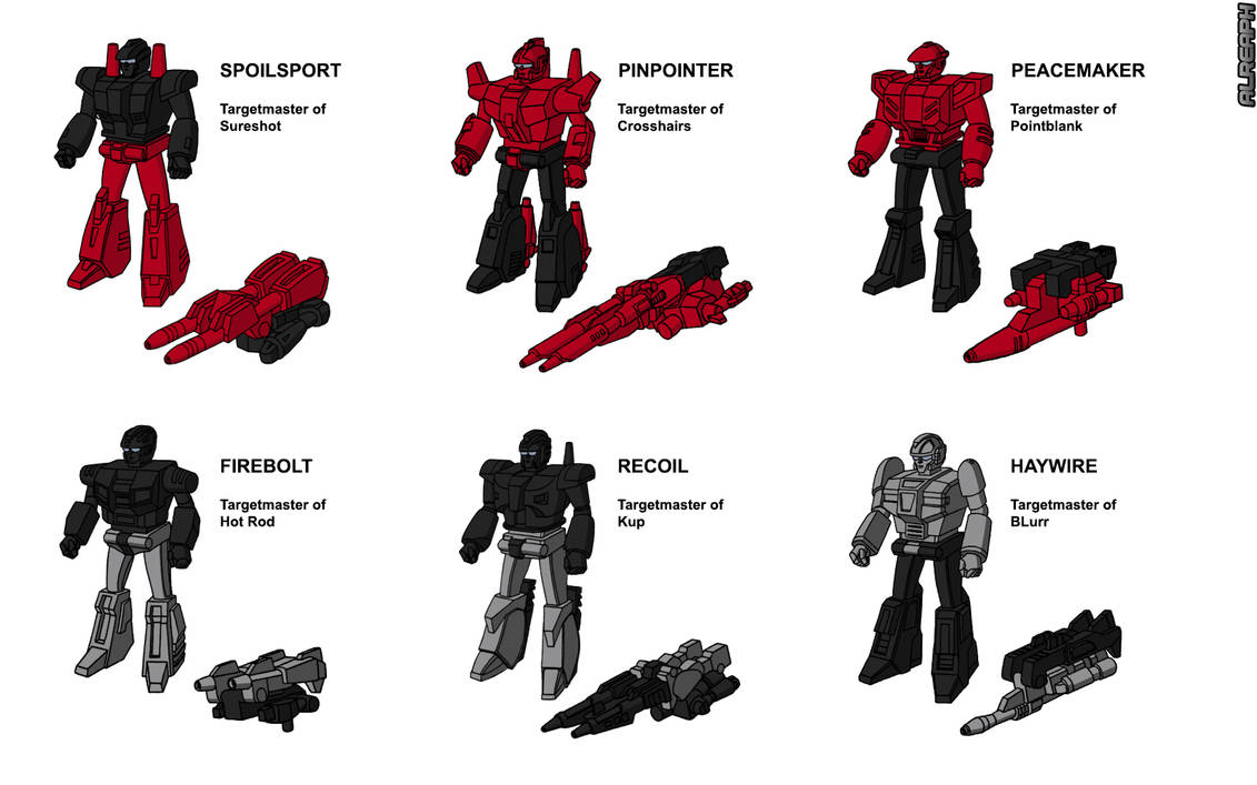 Autobot Targetmasters by Alreaph on DeviantArt