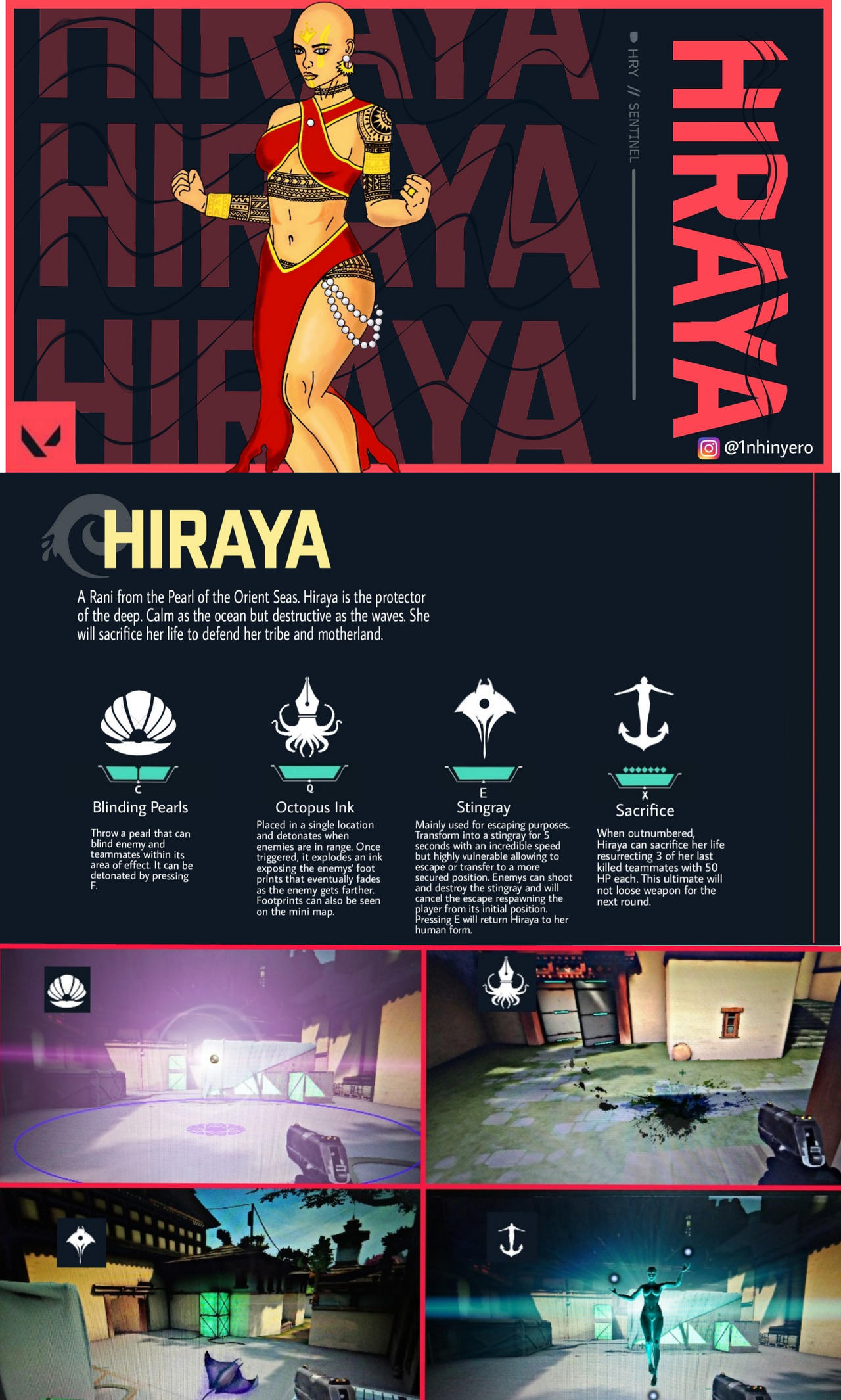 Valorant Agent Concept: Hiraya by ARKANGHEL11 on DeviantArt