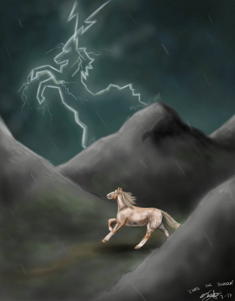 Jena | Monthly challenge: Chace the thunder | HotS by KnifeInToaster