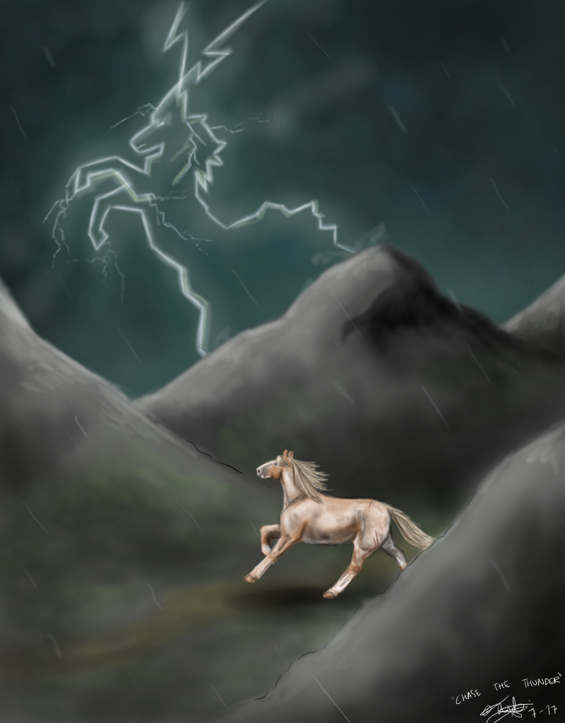 Jena | Monthly challenge: Chace the thunder | HotS by KnifeInToaster