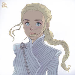 just said by eyes : dany