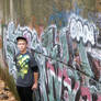 Graffiti and little brother.