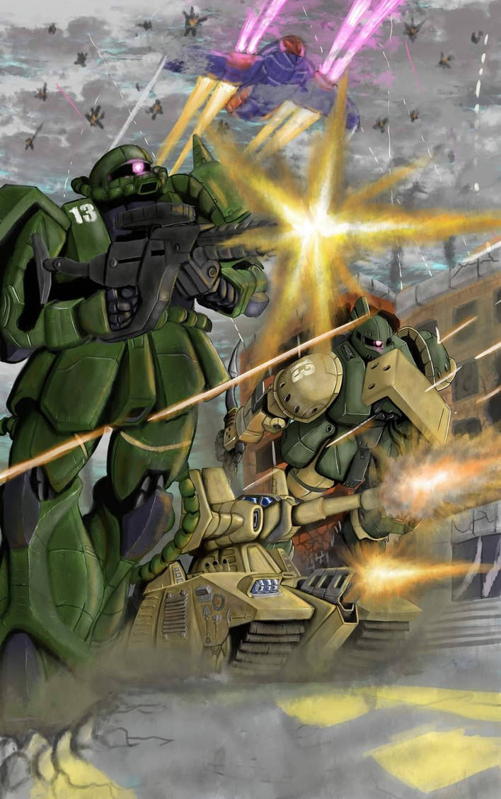 Zeonic Front by PChaosProductions on DeviantArt