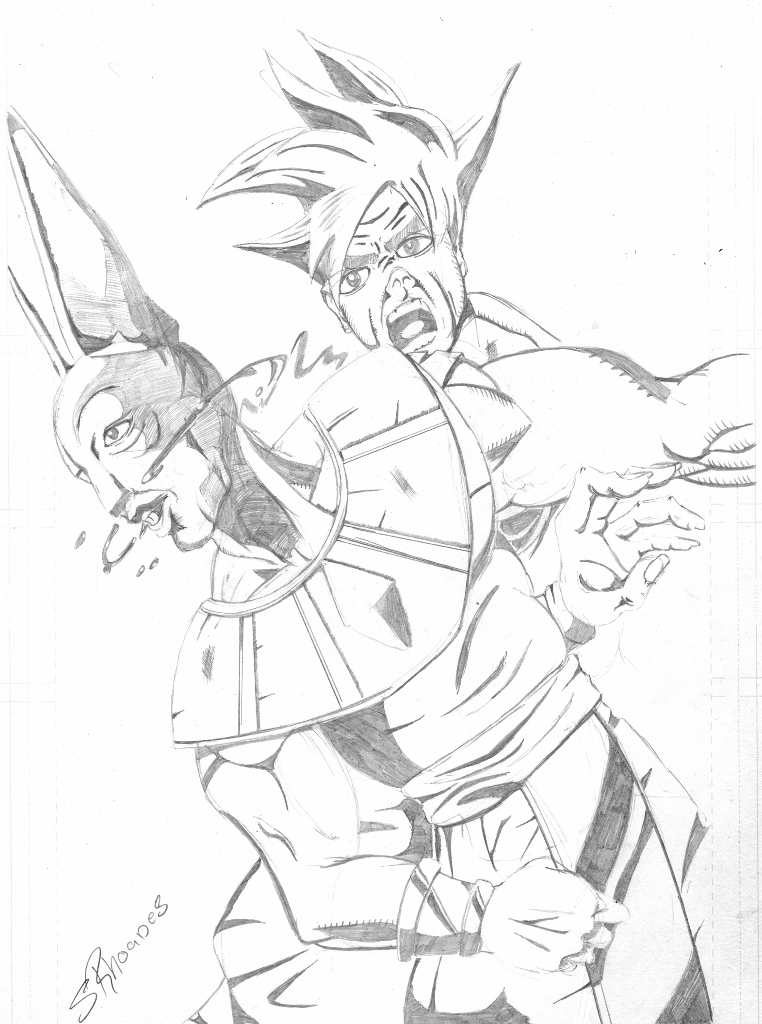 Goku Vs. Bills by s-rhoades on DeviantArt Goku Vs. Bills by s-rhoades on DeviantArt