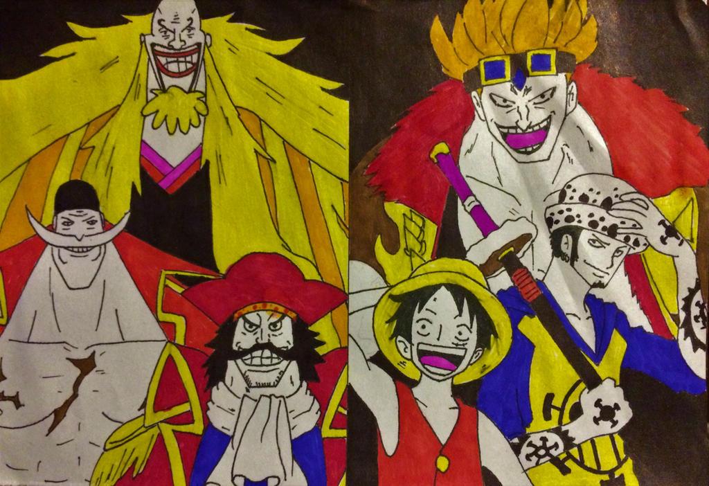 One Piece Old And New Generation By Hikenfushicho On Deviantart One Piece Old And New Generation By Hikenfushicho On Deviantart