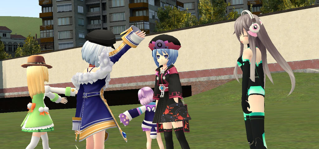 Gmod: Meeting a friend by MutedNep on DeviantArt