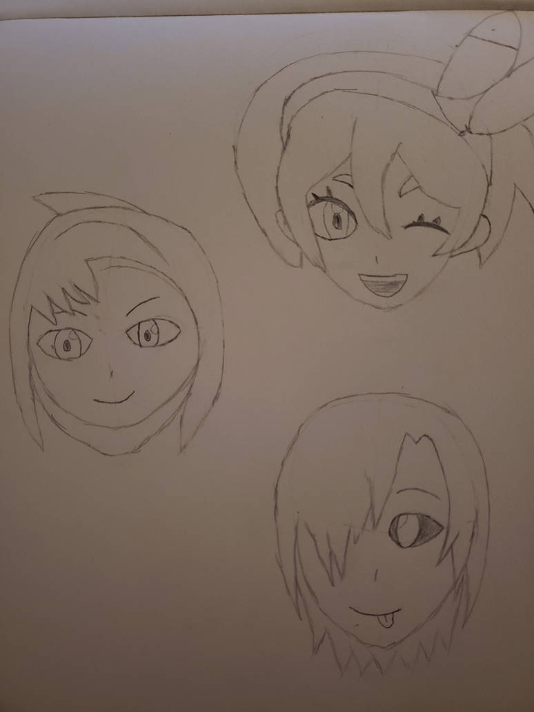 liz (over the horizon) by mutednep on deviantart... Drawing Practice- Heads by MutedNep on DeviantArt