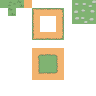 Dirt and Grass Tileset + Stone Path by oneManDev on DeviantArt
