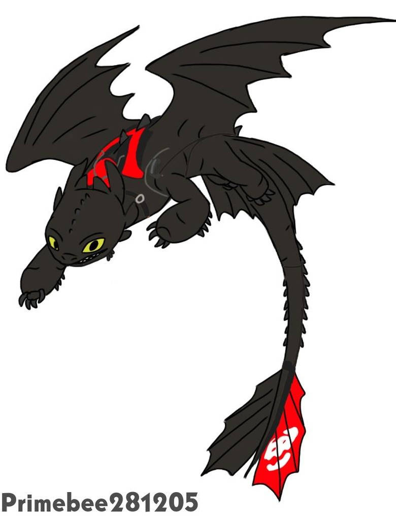 Toothless by Primebee281205 on DeviantArt