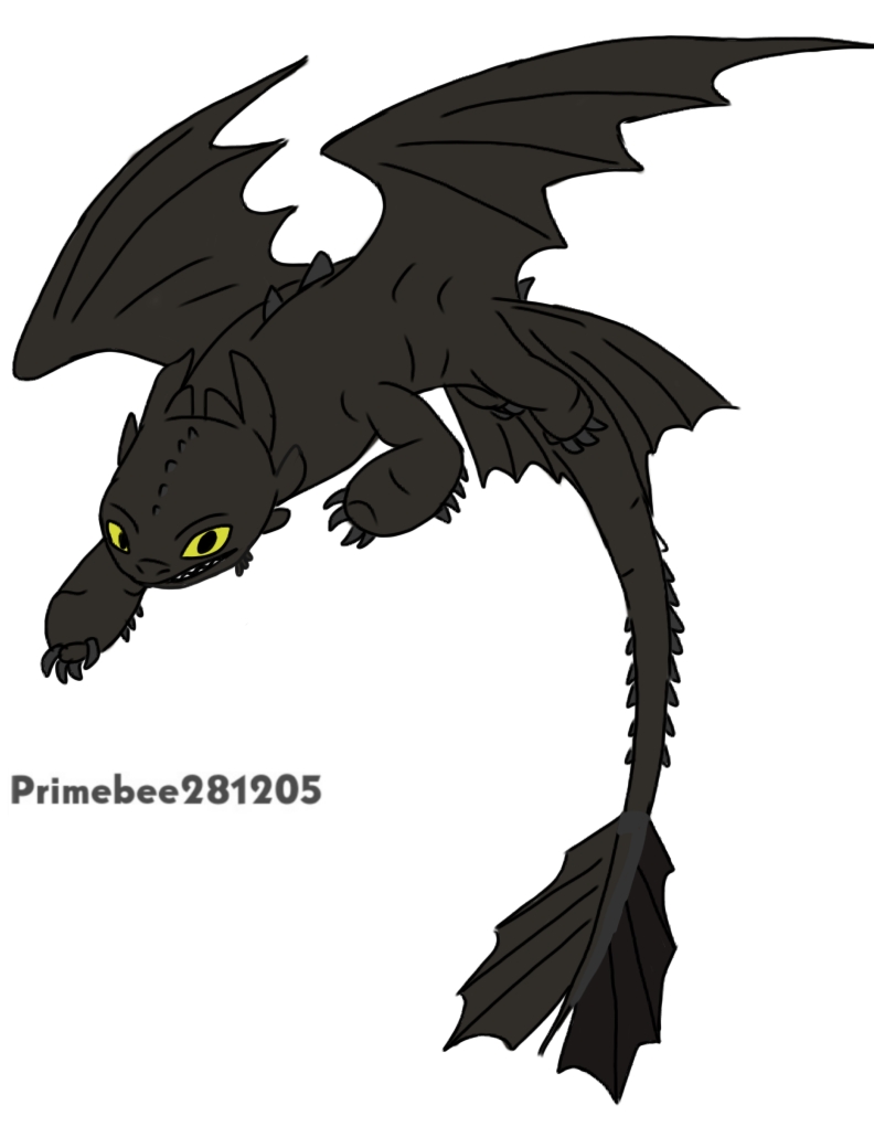 Toothless (Post THW) by Primebee281205 on DeviantArt