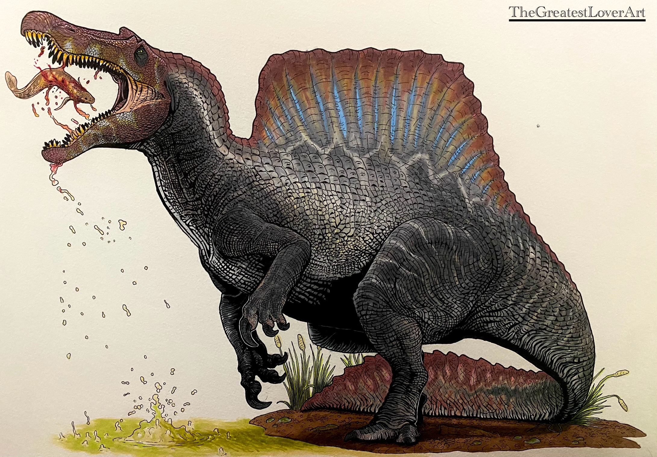 JP3 Spinosaurus Updated By TheGreatestLoverArt On DeviantArt jp3-spinosaurus-updated-by-thegreatestloverart-on-deviantart