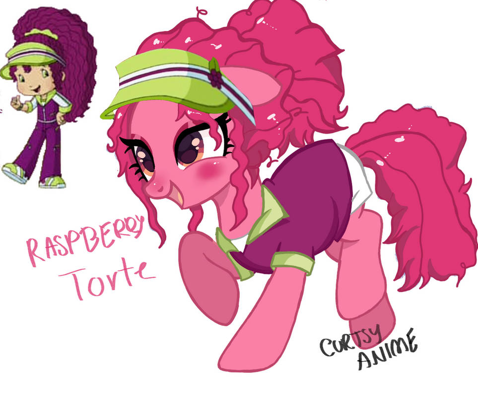 Mlp Blown Raspberry Raspberry torte x mlp by curtsyanime on DeviantArt