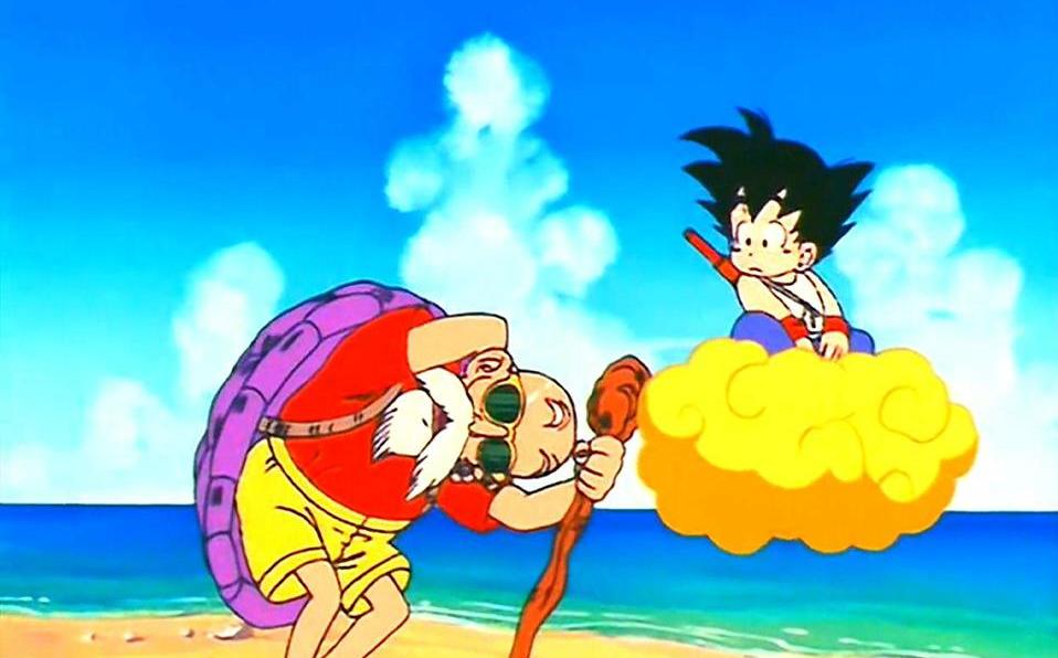 Goku y Muten Roshi by gokublue333 on DeviantArt