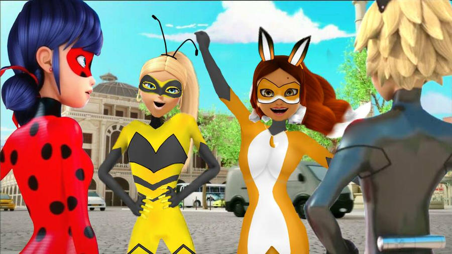 Miraculous Ladybug Season 2 Queen Bee Full Episode Miraculous Ladybug Season 2 Volpina and Queen Bee by Lineex on DeviantArt