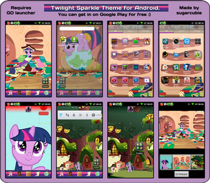 Twilight Sparkle Theme for Android