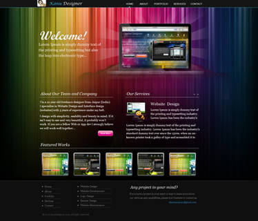 My portfolio New Design