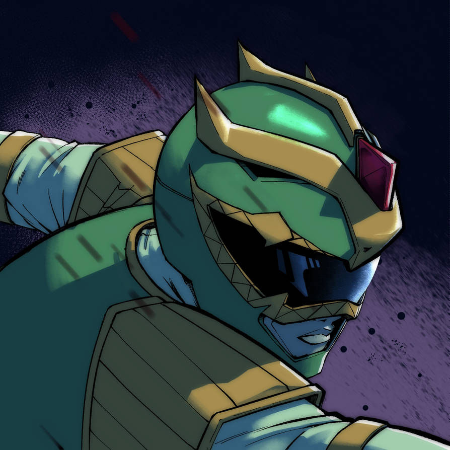 Green Ranger Backhand Green Ranger (Commission) by ArtsyTarr on DeviantArt