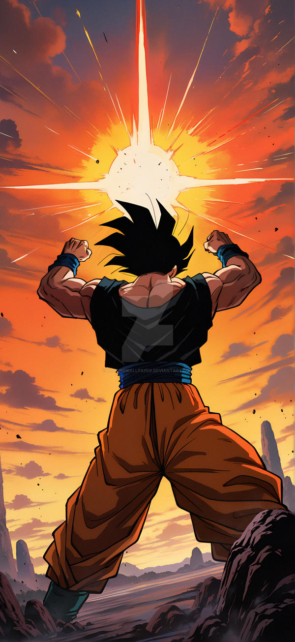 Spirit Rage Dbz Goku Dragon Ball Z | Spirit Bomb Begin by AphoneWallpaper on DeviantArt