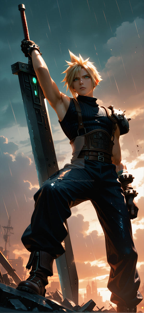 Dj Strife Cloud Strife | Strength and Resolve by AphoneWallpaper on DeviantArt
