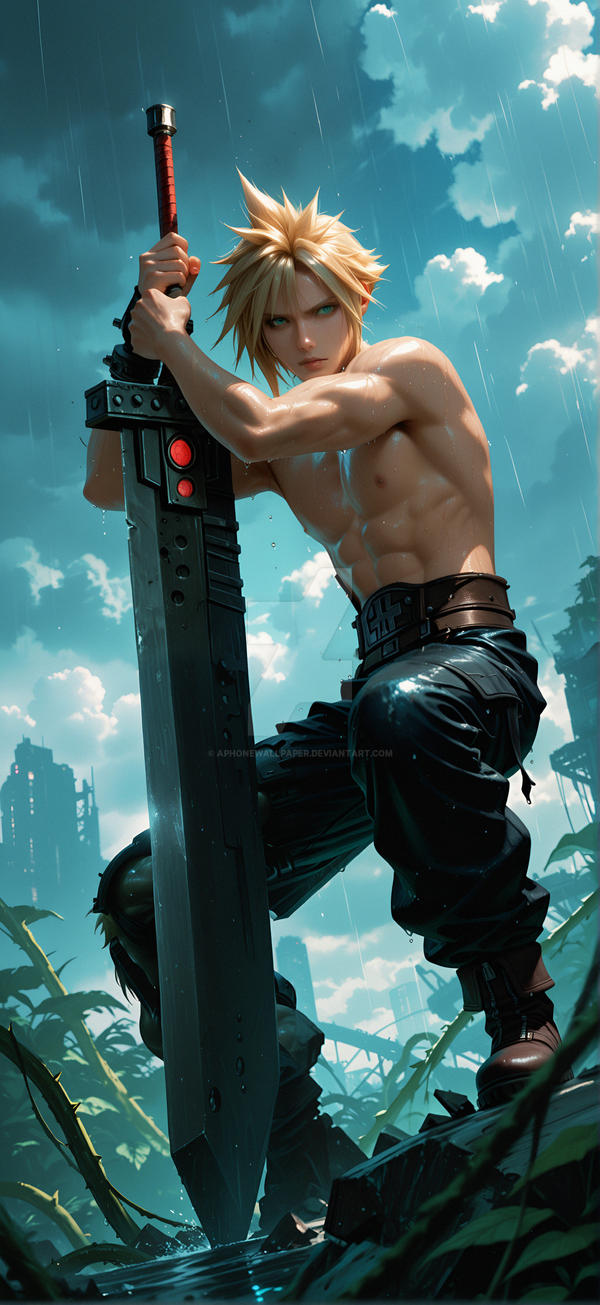 Dj Strife Cloud Strife | Strength and Resolve by AphoneWallpaper on DeviantArt