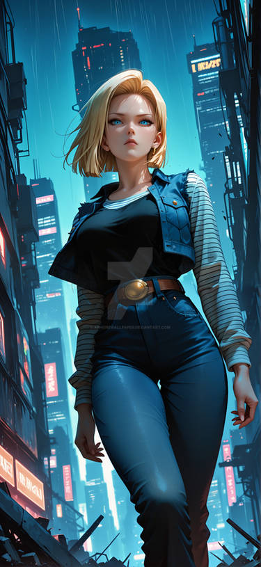 androide 18 bikini by salvamakoto on DeviantArt