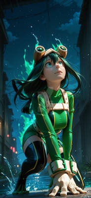 Tsuyu Asui Froppy | Amphibian