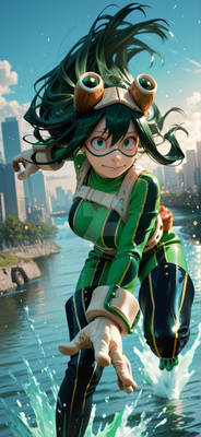 Tsuyu Asui Froppy | Amphibian