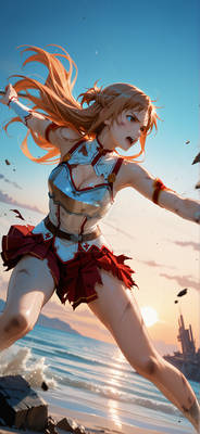 Asuna Yuuki War of the Empress | 3 Imgs Set