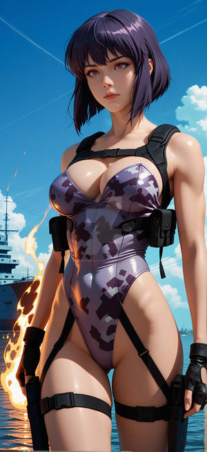 Motoko Kusanagi Shadow Surge