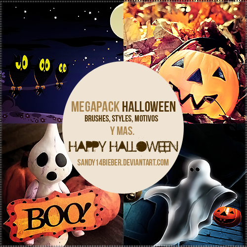 MEGAPACK Especial De Halloween by sandy14bieber