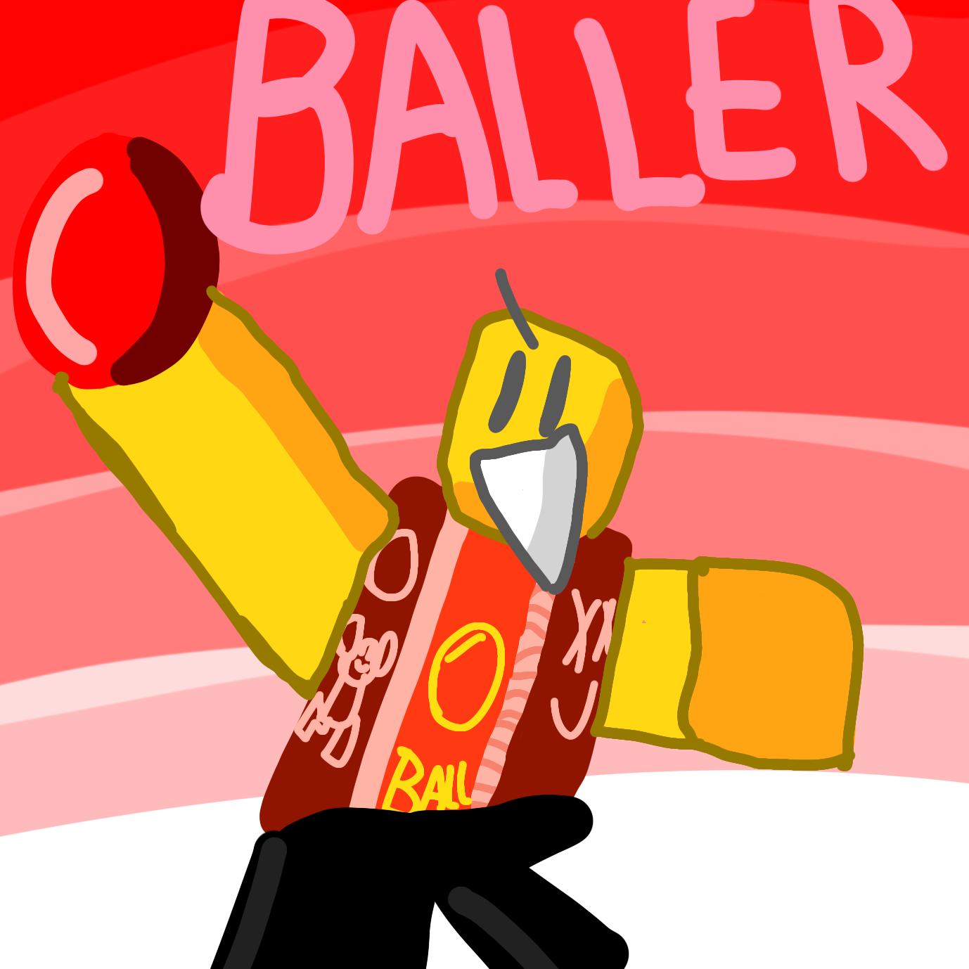 Roblox baller pixel art