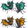 Fae Dragon - Butterfly Skins