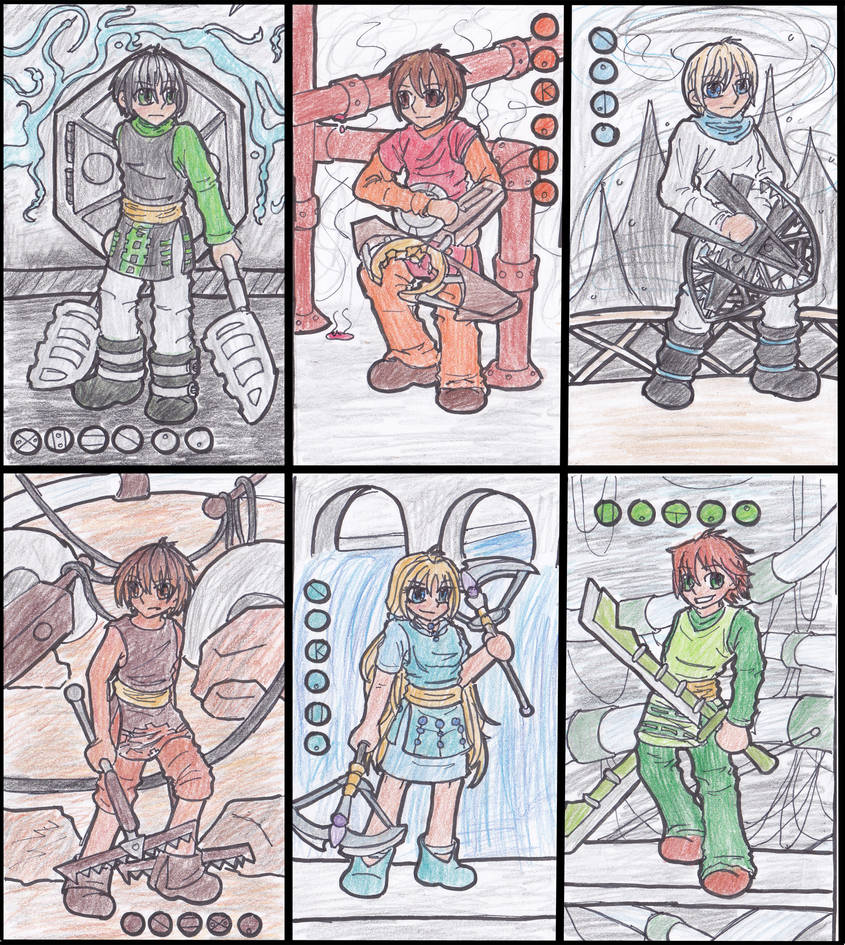 Metru Ui Deviantart Defenders of Metru Nui by knitty1121 on DeviantArt