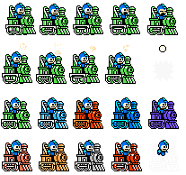 Rideable Train Sprite Sheet