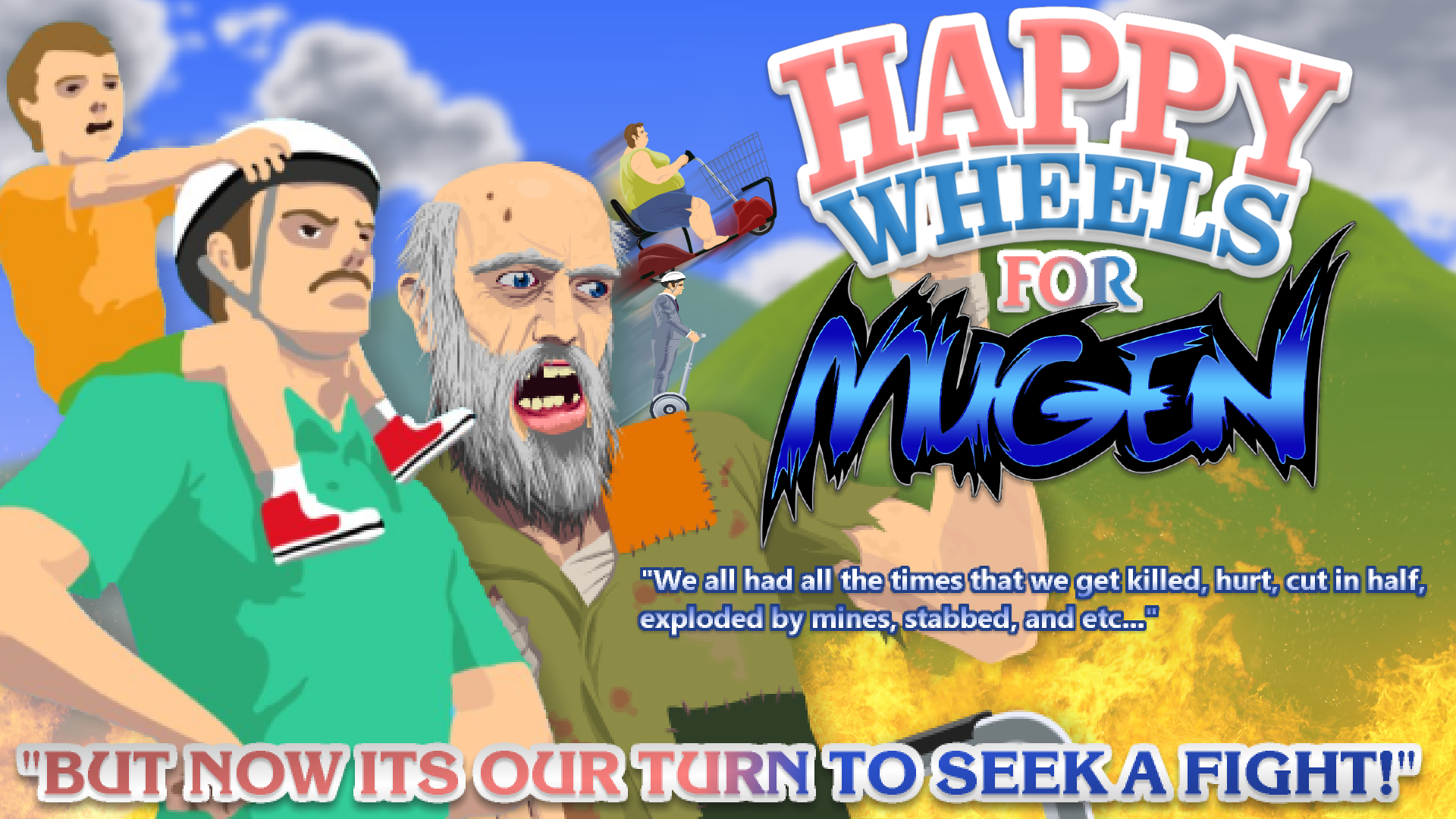 Happy Wheels for MUGEN wallpaper by IceLucario20xx on DeviantArt