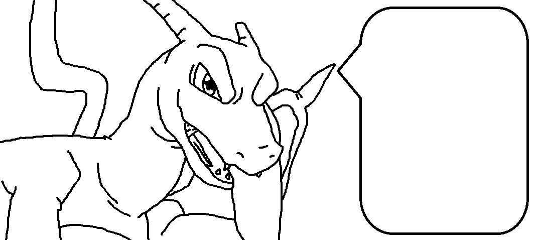 Charizard Writing Charizard is saying something free to use by IceLucario20xx on DeviantArt