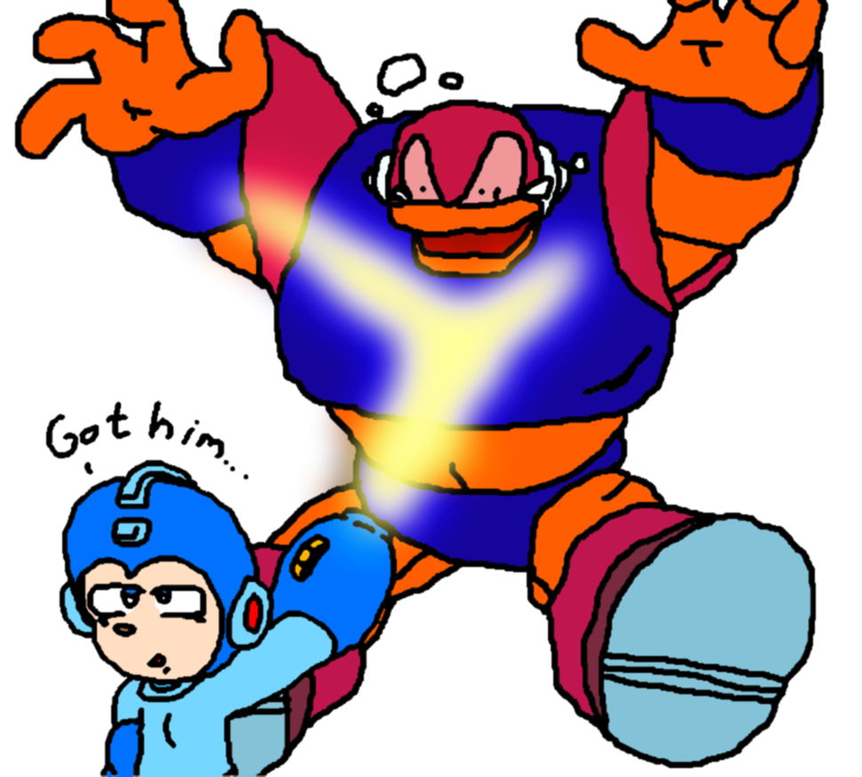 Megaman Classic Vs Captain N Gutsman By Icelucarioxx On Deviantart Megaman Classic Vs Captain N Gutsman By Icelucarioxx On Deviantart
