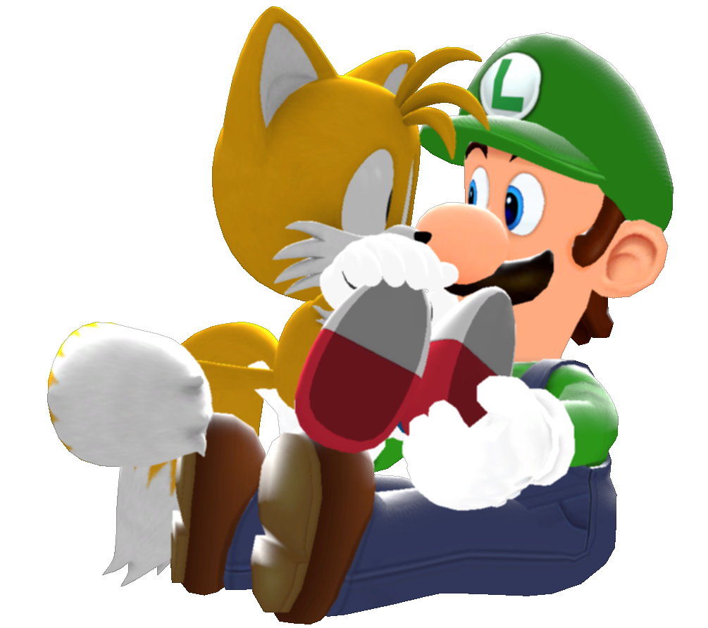 Classic Tails and Modern Luigi by IceLucario20xx on DeviantArt