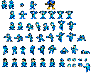 Gallery of Mega Man X 16 Bit Sprites.